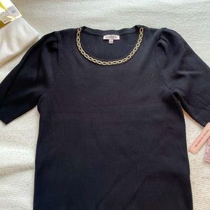 Nanette Lapore short sleeve sweater